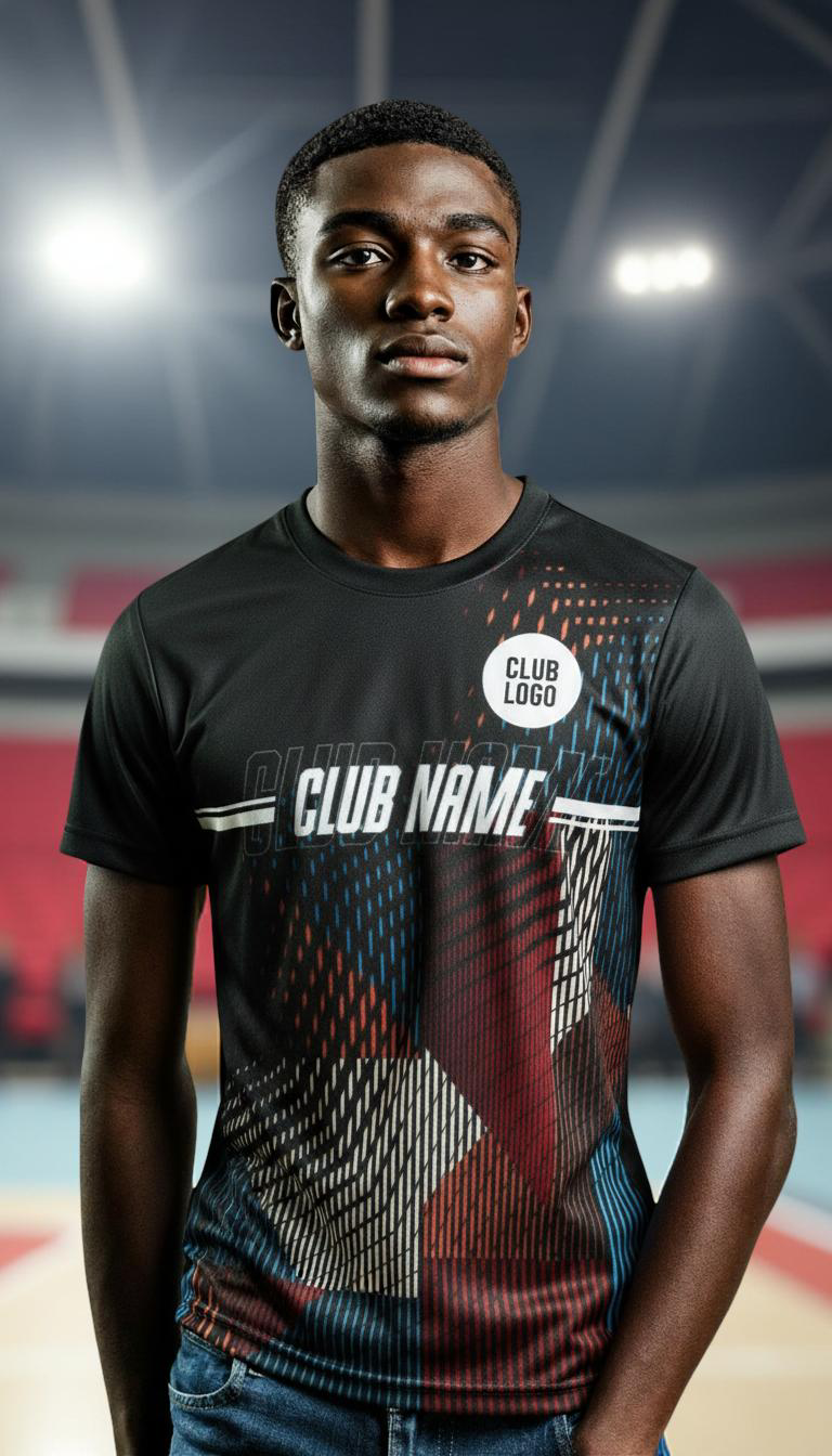 Club Sublimated Print T-Shirt. £16.00