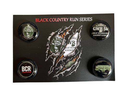 Race/Club Branded Bib Clips