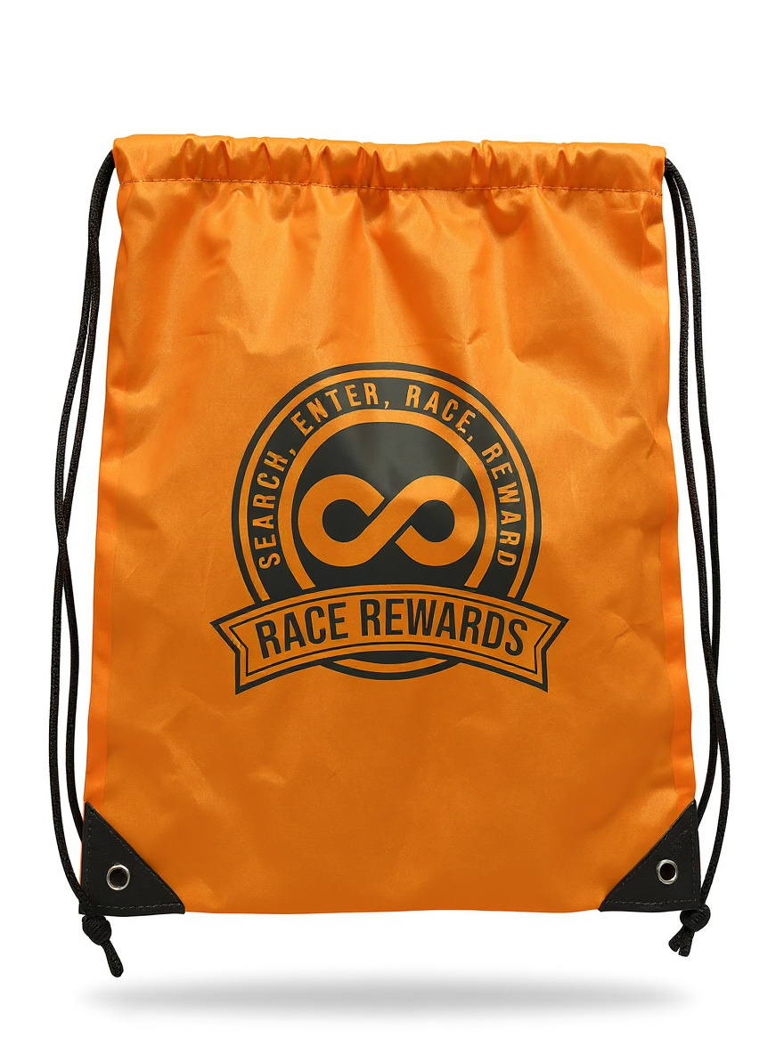 Race Rewards Drawstring Bag:  £1.75