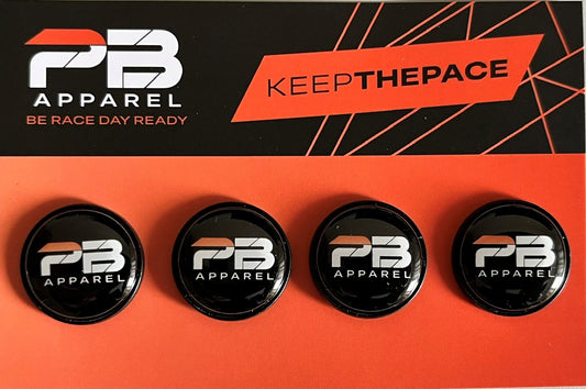 PB Apparel Race Bib Clips